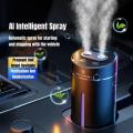 Xiaomi 380ML Double Spray Vehicle Air Humidifier USB Charging Mini Essential Oil Diffuser with Mood Light Wireless Car Aroma Hum.