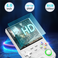 R36 Ultra Retro 4.0 Inch 64GB 15000+ Games Handheld Video Game Console Screen 3D Joystick Linux Portable Game Player B. 