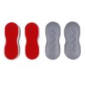 Self-adhesive Toilet Cover Heighten Spacer Toilet Lid Patch Gaskets Bidet Seats Buffering Protective Gasket Bathroom Products.