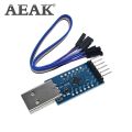 【Beauty Code】(NEW)AEAK CP2104 USB 2.0 to TTL UART 6PIN Module Serial Converter STC PRGMR Replace CP2102 With Dupont Cables.