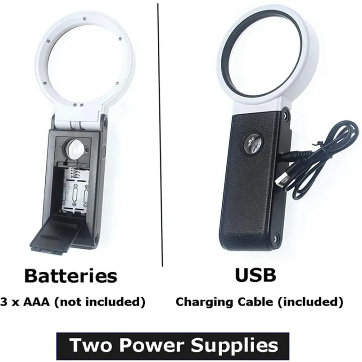 ZOROOM%203pcs%20Magnifying%20Glass%20with%20Light%20and%20Stand,%20Hands%20Free%20Handheld%206X%2025X%20Adjustable%20Folding%20Magnifier%20with%20LED%20Lighted%20-%20Image%204