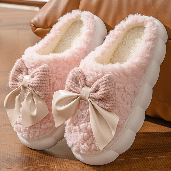Luxury%20Winter%20Fluffy%20Bow%20Home%20Slippers%20for%20Women%20%7C%20Cloud%20Sole%20Indoor%20Shoe%20%7C%20Super%20Soft%20&%20Warm%20%7C%20Imported%20from%20China%20-%20Image%203