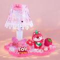 Children's DIY handmade cream glue crystal small table lamp material package painting set creative girl toys. 