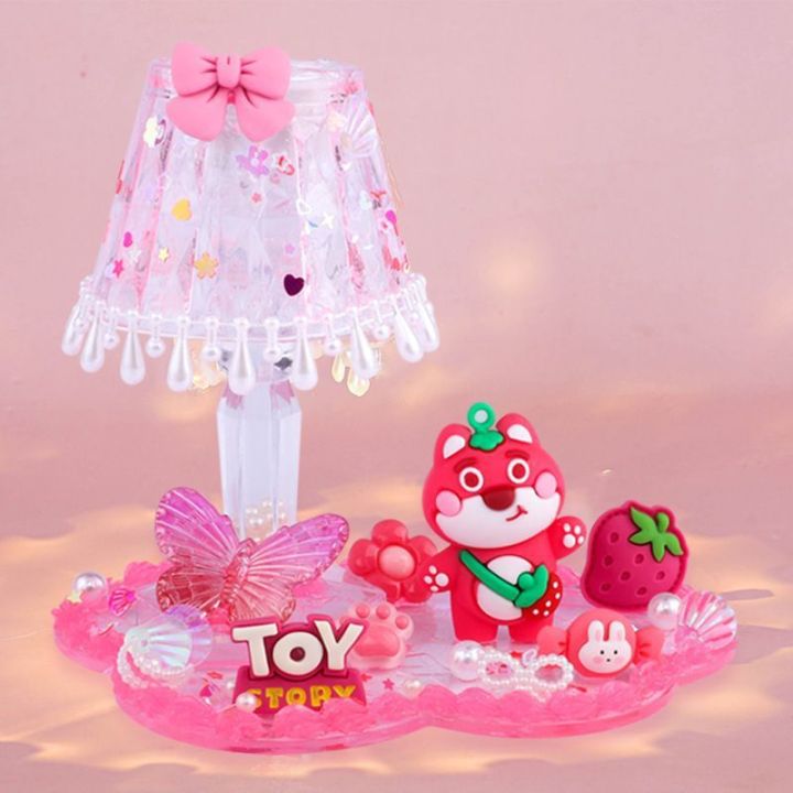 Children's%20DIY%20handmade%20cream%20glue%20crystal%20small%20table%20lamp%20material%20package%20painting%20set%20creative%20girl%20toys%20-%20Image%206
