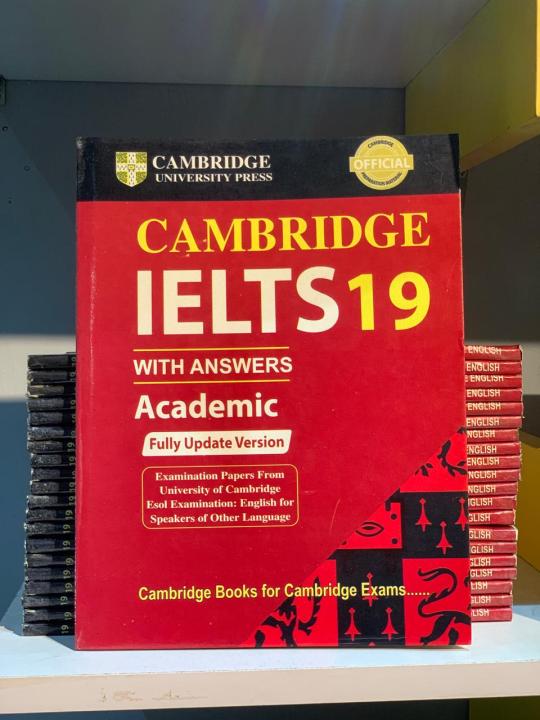 Cambridge IELTS 19 Academic with Answer