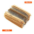 Resistor- 300pcs Mix, (10, 220, 270, 330, 470, 560, 1k, 1.2k, 2.2k, 3.3k, 4.7k, 10k, 47k, 100k, 220k, 470k) ohm 1/4W 5% Carbon Film Resistor (300pcs mix)- 30pcs each value. 