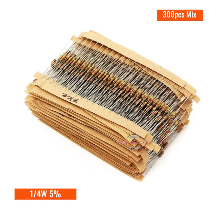 Resistor-%20300pcs%20Mix,%20(10,%20220,%20270,%20330,%20470,%20560,%201k,%201.2k,%202.2k,%203.3k,%204.7k,%2010k,%2047k,%20100k,%20220k,%20470k)%20ohm%201/4W%205%25%20Carbon%20Film%20Resistor%20(300pcs%20mix)-%2030pcs%20each%20value%20-%20Image%205