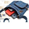 Crossbody Bags for Men Casual Denim Bags Fashion Female Shoulder Bag Pack Travel Zipper Handbag Tote Ladies Men Messenger Bag.