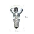 【Alizeker Mall】30W Replacement Lava Lamp Edison Bulb E14 Holder R39 Spot Light Bulb Lava Lamp Filament Lamps New. 
