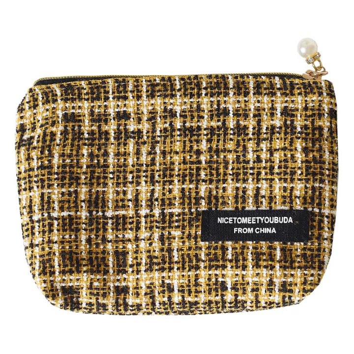 Little%20Fragrance%20Houndstooth%20Coin%20Purse%20Female%20Cute%20Mini%20Bag%20Student%20Coin%20Transportation%20Card%20Hand%20Holding%20Makeup%20Storage%20Bag%20-%20Image%205