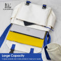 LouisWill Crossbody Bags Messenger Bag School Bag Large Capacity Shoulder Bag Men's Bags Women's Bags College Style Handbag Bags With Pendant For Students Men Women. 