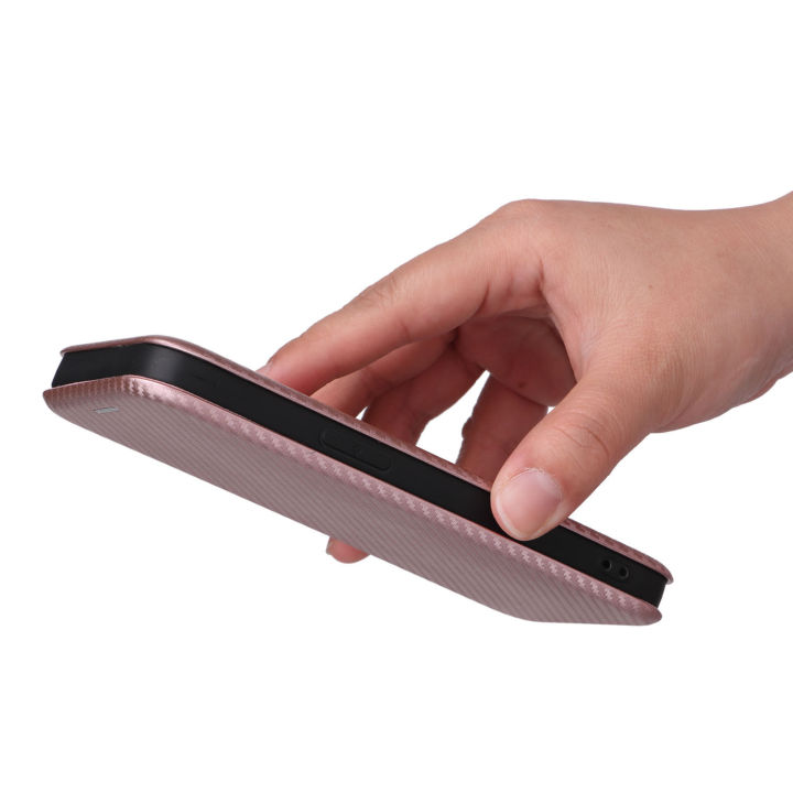 lthmy%20for%20Sharp%20Aquos%20R5G%20Carbon%20Fiber%20Magnetic%20Closure%20with%20Card%20Slot%20Flip%20Case%20Cover%20-%20Image%209