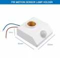 Human Infrared Motion PIR Censor Light Lamp Holder Switch, B22-E27 Lamp Holder Converter with Motion Sensor Holder for Lighting.