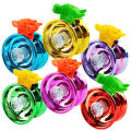 【3C VictoryEagle】GC Metal Yoyo For Kids Colorful Professional Bearing Alloy Yo-yo With String Ring For Children. 