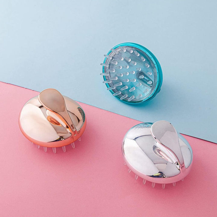 Silicone Shampoo Brush and Sculp Massager