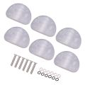 6 Pcs White Pearl Guitar Tuning Pegs Keys Button Tuners Machine Heads. 