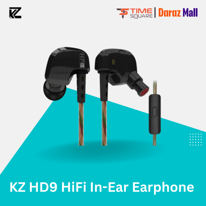 KZ HD9 Earphones HiFi Sport Earbuds Copper Headphones