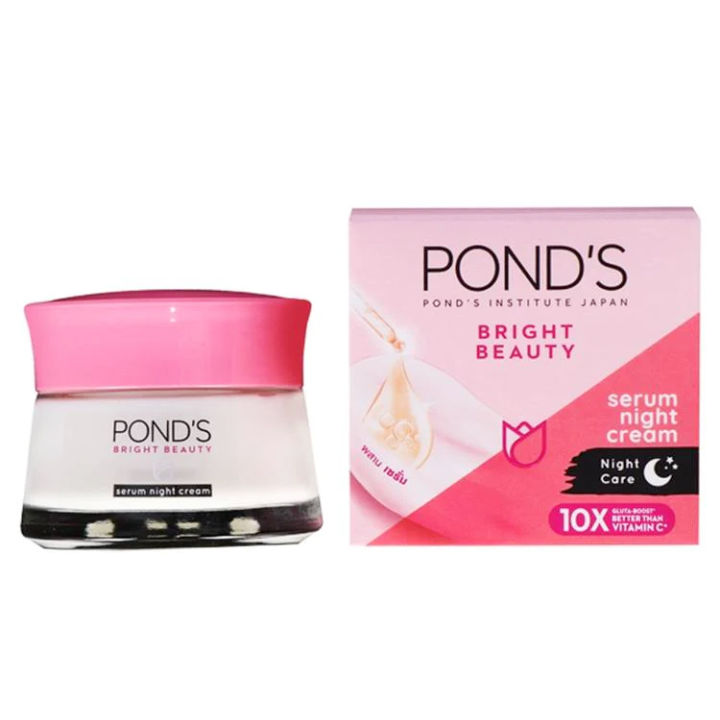Thailandi Ponds Bright Beauty Serum Night Cream -50 gm