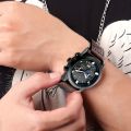 1pc Boys 12-18 Years Old New Men's WatchPointer Calendar Quartz Watch Large Dial Sports Belt Watch, Ideal choice for Gifts. 