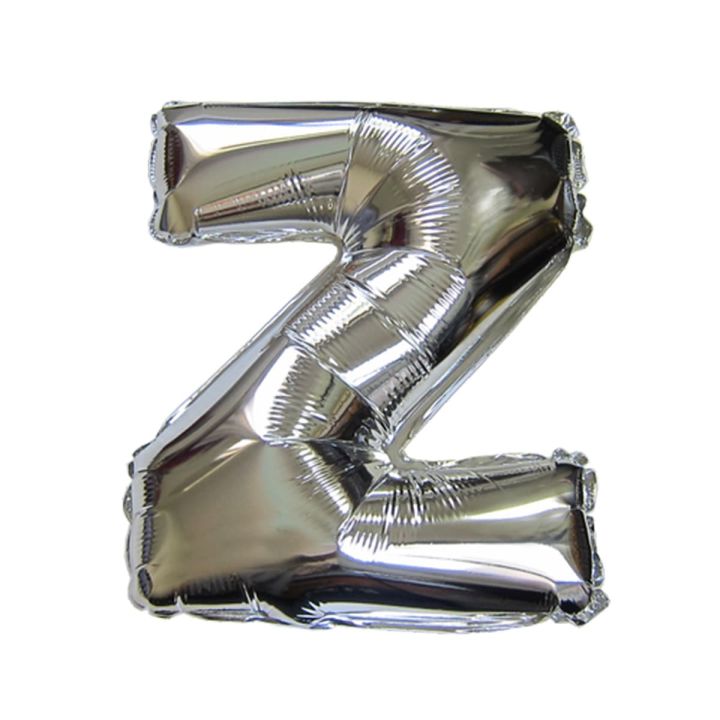 16%20Inch%20Silver%20Alphabets%20Foil%20Balloons%20Letter%20A%20to%20Z%20-%20Image%202