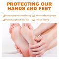 EELHOE Anti Crack Foot Hand Gel Ginger  Cuticles Care Anti-Drying Healing Crack Frost Mask Dead Skin Removal Deep Moisturizing Feet Crack Whitening Smooth Feet Care. 