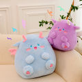Dun Dun Dragon plush toy fat Dun Dragon doll cute girl heart doll soothing sleeping pillow for girls gifts.