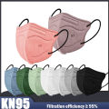 5D KN95 Face Mask 5 Layer FPP2 Approved FPP2 Adult Protective KN95 Certified 10-100PCS FFP2mask KN 95 Filter. 