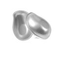 3PCS Cake Decoration Accessories Aluminium Mango Shape Mold Creative Dessert Mold Peach Shaped Convenient Cake Mold Kitchen. 