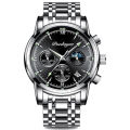 Planett Fanss POEDAGAR Men Watches Casual Top Brand Luxury Men Sports Wristwatch Waterproof Quartz Watch Calendar Stainless Steel Strap Men Watches Clock Gifts. 