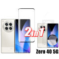 Infinix Zero 40 5G Tempered Glass Screen Protector For Infinix Zero 40 Zero 30 Skin Carbon back film. 