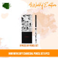 HiMi MiYa Soft charcoal Pencil set 8 Pcs.
