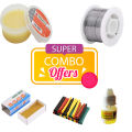 Soldering Equipment Kit-Combo 5 Piece - Soldering Iron - soldering iron. 