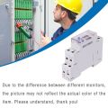 SINOTIMER TM610 Programmable Timer Switch LCD Display 18mm Single Module Din Rail 220V External Trigger Switch.