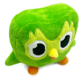 30cm Cute Owl Plush Toy Anime Duolingo Owl Plush Owl Duolingo Stuffed Plushie Dolls Green Duo Plushie of Gift for Kids. 