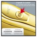 HTC AT-176 Professional Men's Hair Trimmer and Beard Trimmer for Hair Removal, Face, Head and Body Hair, LED Display, Hair Trimmer with Ultra Sharp Blades, Gift Man. 