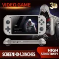 M17 Handheld Game Console 4.3 Inche Lcd Display Quad-Core Cortex-A7 Upto1.2Ghz 25 Kinds of Classic Simulators Play-128G Reusable Easy to Use. 