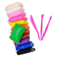 12 Colors Soft Super Light Air Dry Clay for DIY Modeling, Handmade Toys, and Crafts.