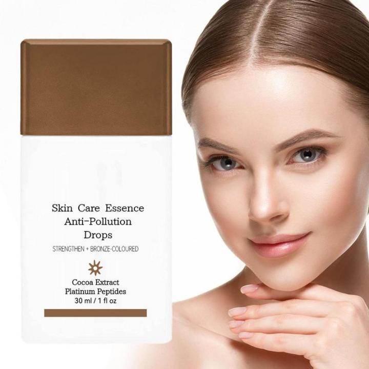 Bronzing%20Face%20Drops%2030ml%20Tan%20Peptide%20Serums%20Bronzer%20Cream%20Skin%20Care%20Facial%20Serum%20Hydrating%20Makeup%20For%20Everyday%20Radiant%20Glow%20-%20Image%204
