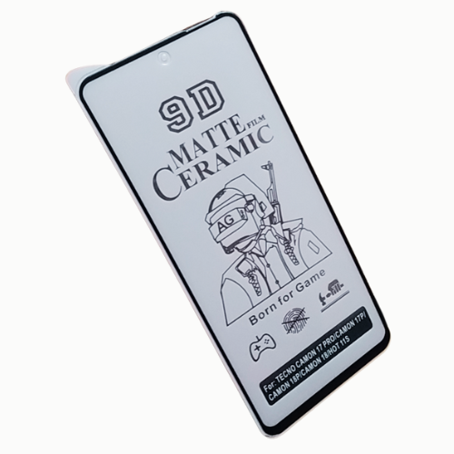 Matte Ceramic Film Glass Protector I INFINIX HOT 11S / INFINIX HOT 11S NFC I Touch Screen Protector - Its not GLASS