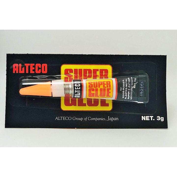 AL-TECO Super Glue 5g 12 Pc Adhesive Welding Repairing Craft Glue Fast Drying Strong Bonding for Home And Office Use
