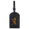 Men Women PU Leather Cute Luggage Tag Suitcase Address Label Baggage Boarding Bag Tag Name ID Address Holder Travel Accessorie.