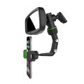 TOHAYIE 360 Degrees Car Rearview Mirror Mount Phone Holder for 4.0-6.1 Inch Navigation Bracket Stand Adjustable Support. 