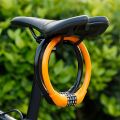 Digital Bicycle Chain Lock Mountain Bike Lock Portable Security Anti-Theft Lock Bike Cable Code Password Lock.