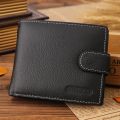 JINBAOLAI Leather Men Wallets Solid Sample Style Zipper Purse Man Card Horder Famous Brand Quality Male Wallet Wholesale.