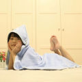 Soft Microfiber Hooded Towels with Cartoon Cap for Baby (Multi-Color).
