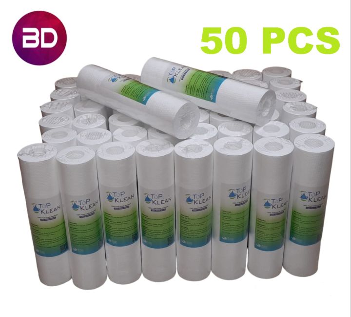 5 Micron PP SEDIMENT FILTER - 50 PCS TOP KLEAN