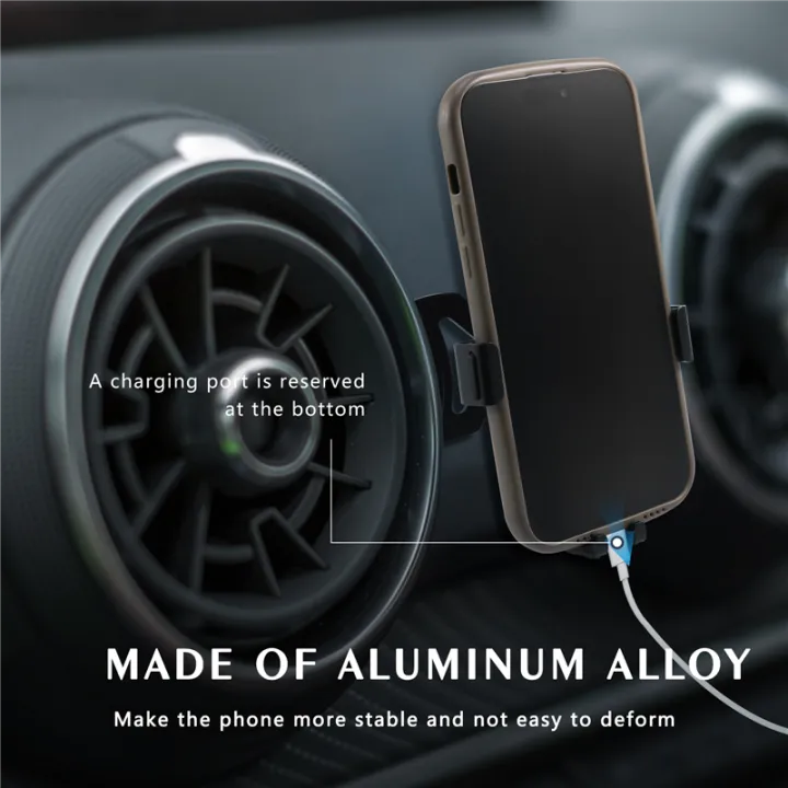 For%20A3%208V%20S3%2014-19%20Cell%20Phone%20Holder%20Mobile%20Bracket%20Car%20Black%20-%20Image%203