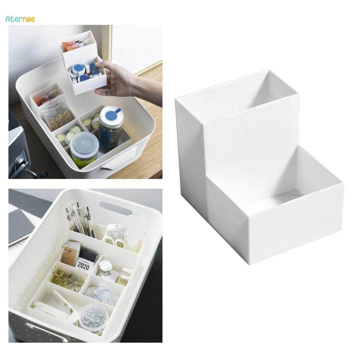 Desktop Storage Box Desktop Storage Organizer Sundries Holder Organizer Jewelry Cabinet Drawer Storage Case for Countertop Dorm Vanity Table
