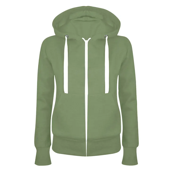 Ladies%20Casual%20Long%20Sleeve%20Plus%20Pocket%20Hooded%20Zipper%20Sweater%20Jacket%20Cardigan%20for%20Women's%20Clothing%202023%20Autumn%20Winter%20Sports%20Coat%20-%20Image%205