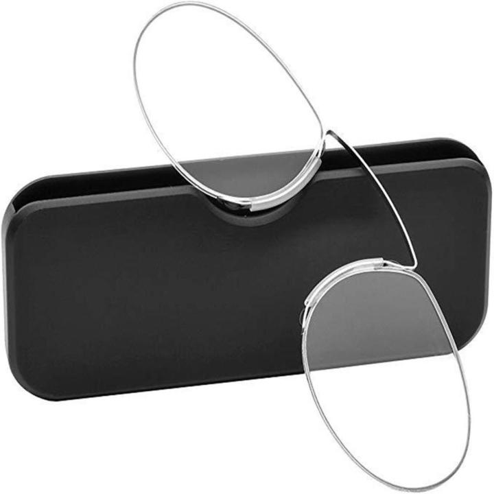 Portable nose clip reading glasses legless reading glasses mini